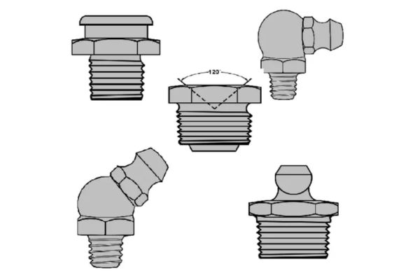 grease Fittings drawing Topa