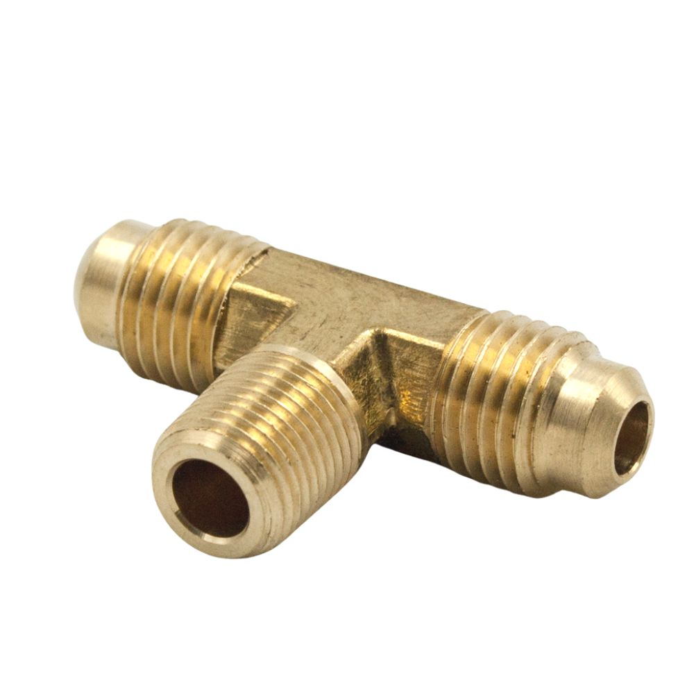 Brass SAE 45-Degree Cone Flare Male and Female Adapter
