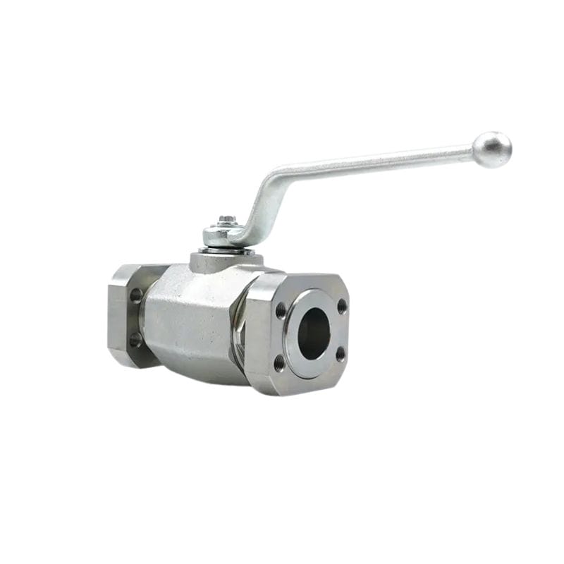 BKH MKH SAE series high pressure ball valve with SAE butt flange