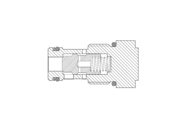 Check Ball Valve drawing