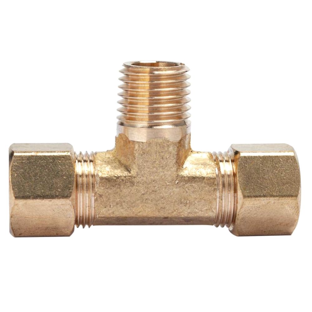 Compression Brass Tees-Male Branch Tee Manufacturer-Topa
