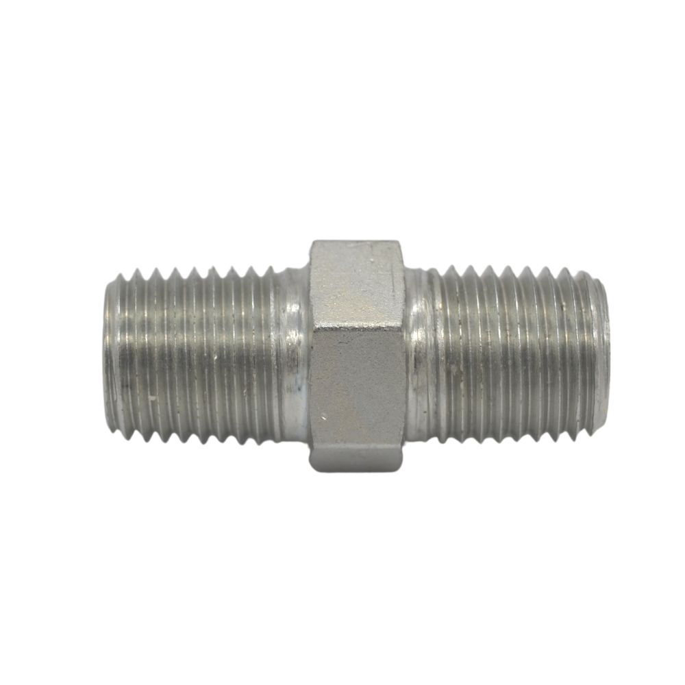 LavaLock 1/2u2033 NPT Nut Pipe Fitting Hex .5 Inch NPT Female For Use With BBQ Smoker Thermometers And Other Npt Pipe Fittings