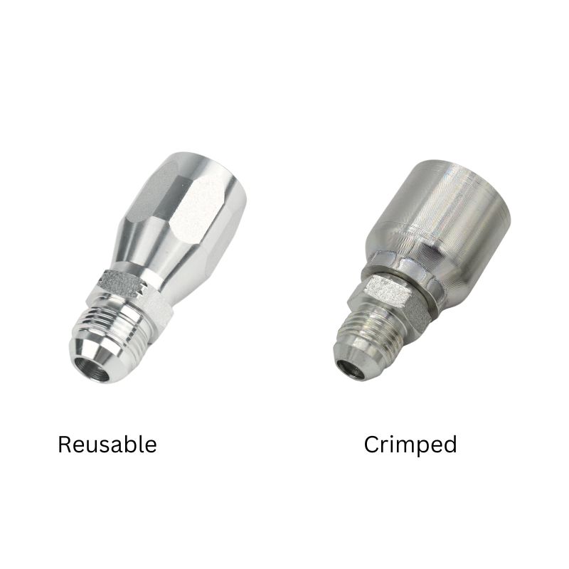 Reusable vs Crimp Fitting Topa