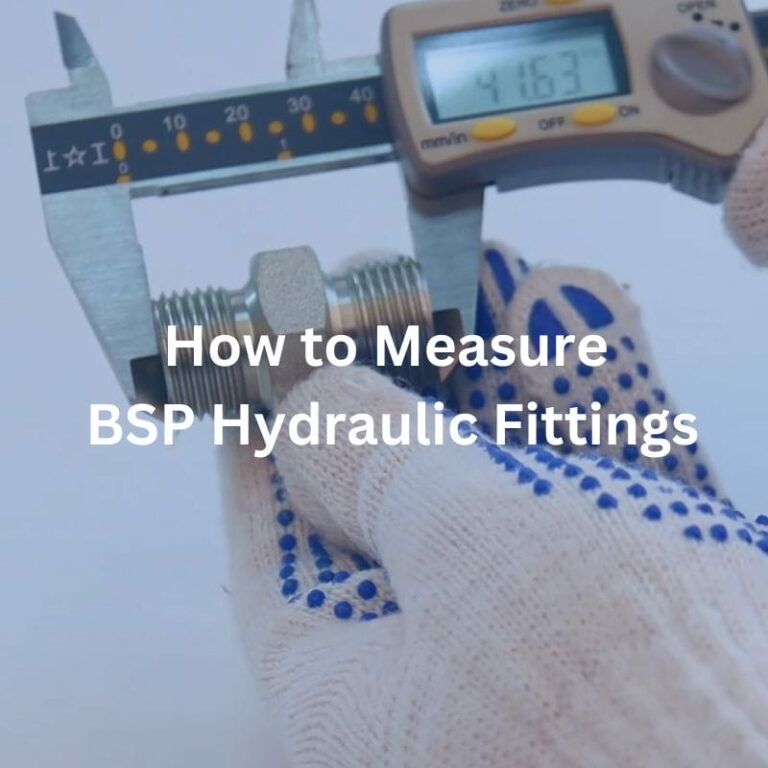 How to Measure BSP Hydraulic Fittings