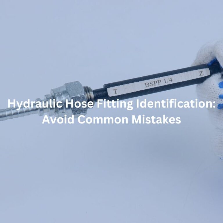 Hydraulic Hose Fitting Identification