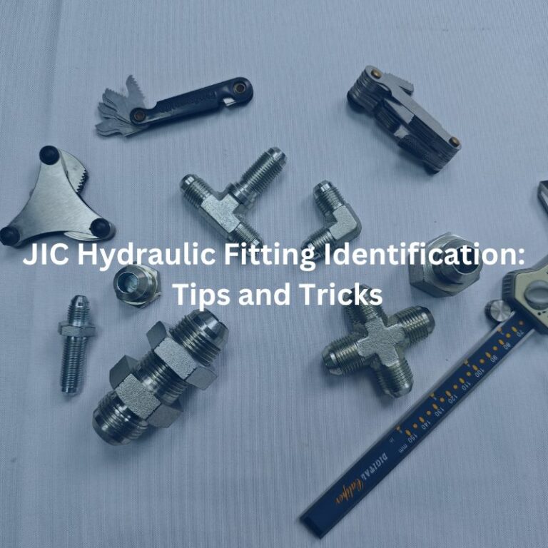 JIC Hydraulic Fitting Identification