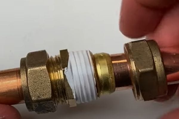 Brass Compression Fittings wrap