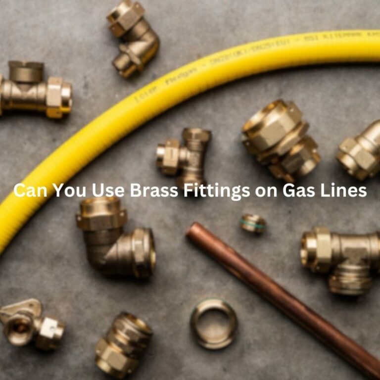 Can You Use Brass Fittings on Gas Lines