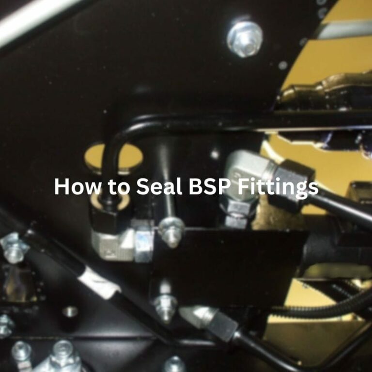 How to Seal BSP Fittings