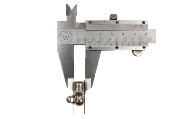 Measure Metric Grease Fitting