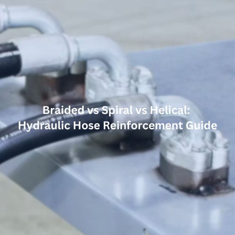 Braided vs Spiral vs Helical: Hydraulic Hose Reinforcement Guide