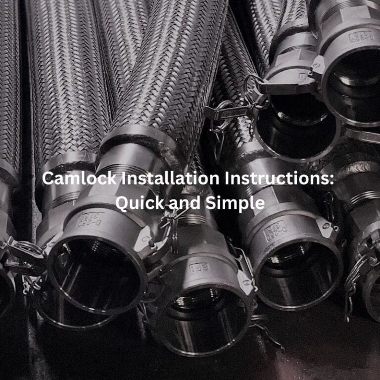 Camlock Installation Instructions: Quick and Simple