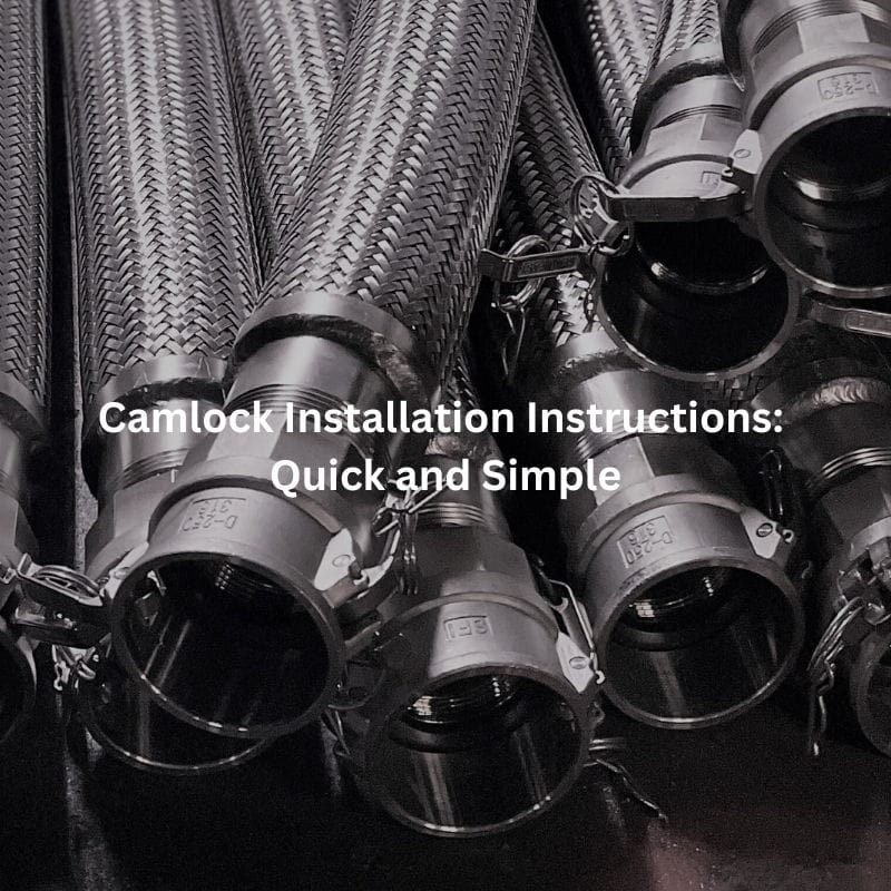 Camlock Installation Instructions Quick and Simple