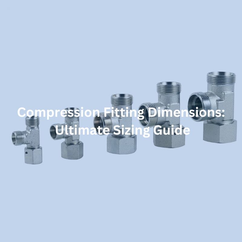 Compression Fitting Dimensions Ultimate Sizing Guide