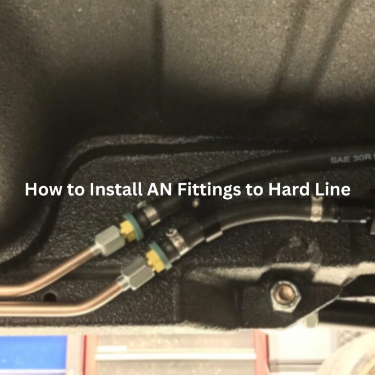 How to Install AN Fittings to Hard Line