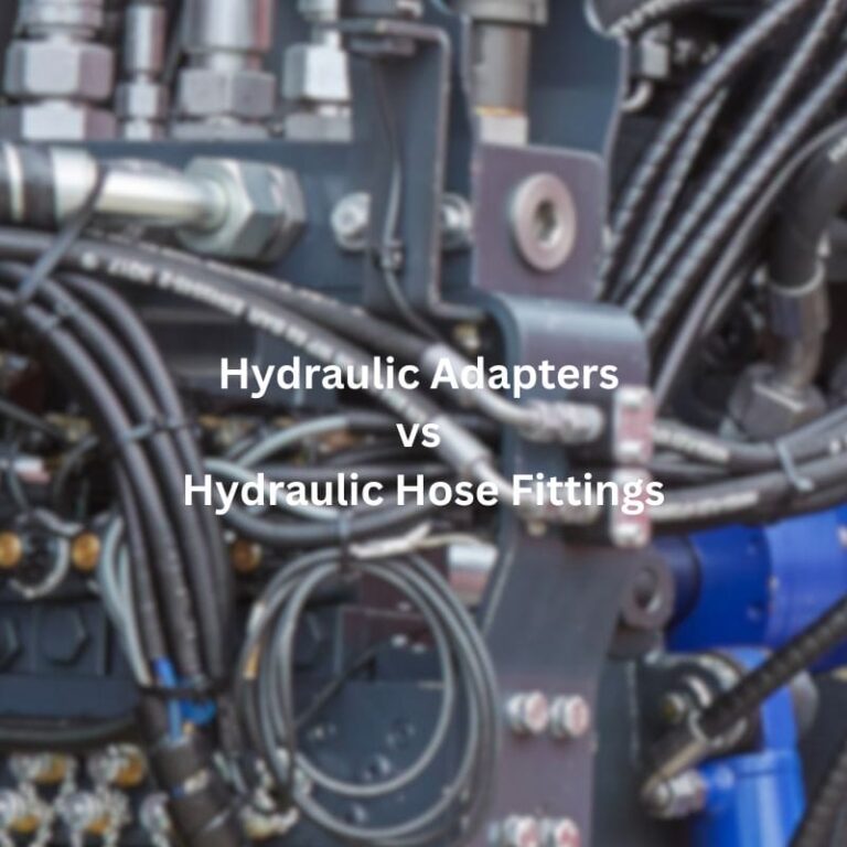 Hydraulic Adapters vs Hydraulic Hose Fittings