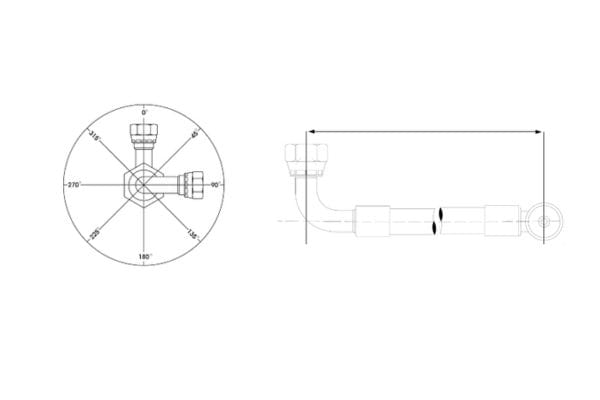 Hydraulic Fittings Orientation