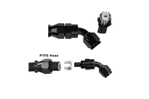 PTFE fitting components