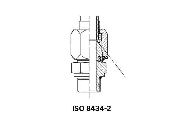 ISO 8434-2 Fittings