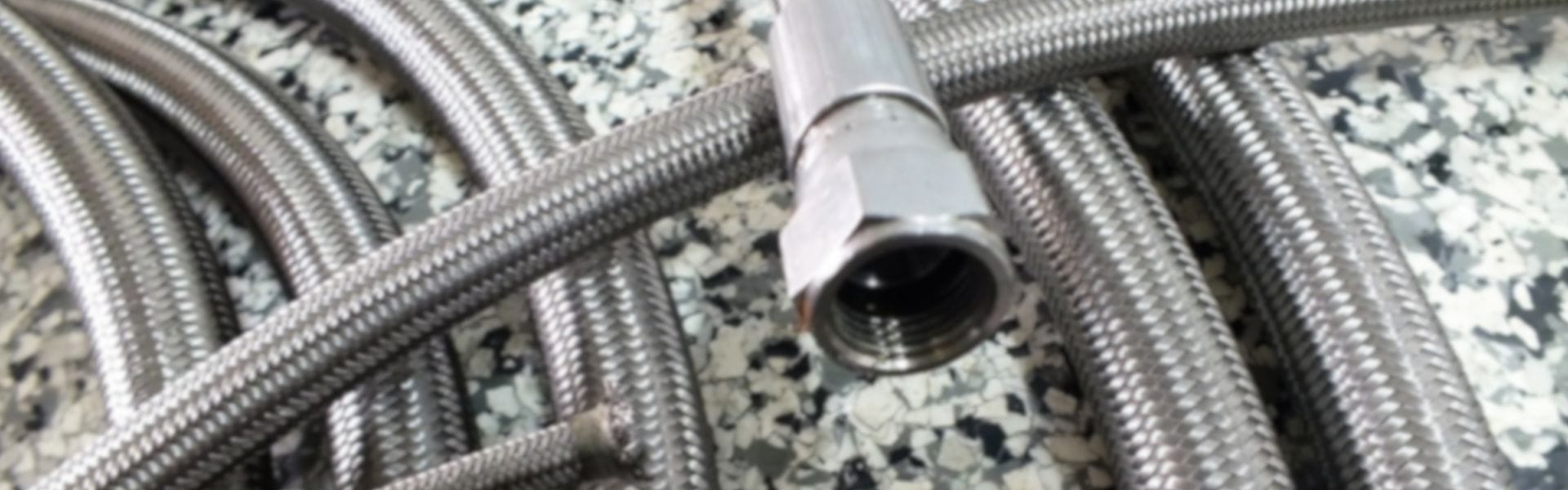 Stainless Steel Hydraulic Hoses banner