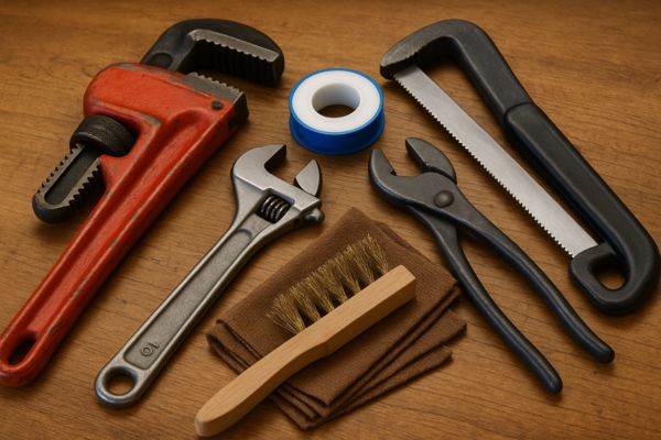 Fix a Pinhole Leak Tools sit
