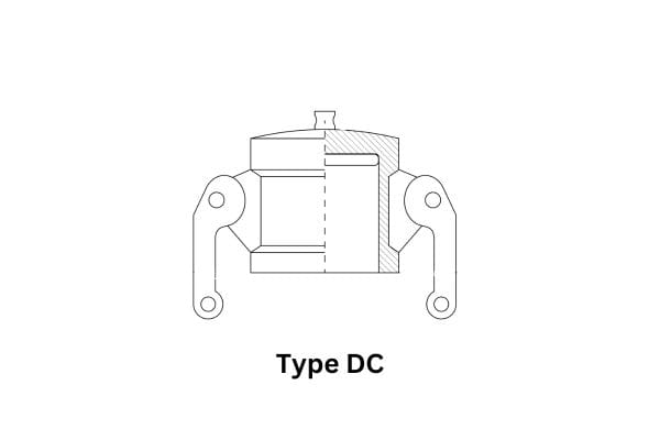 Type DC camlock fitting