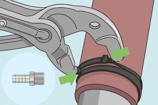 barb Fitting installation
