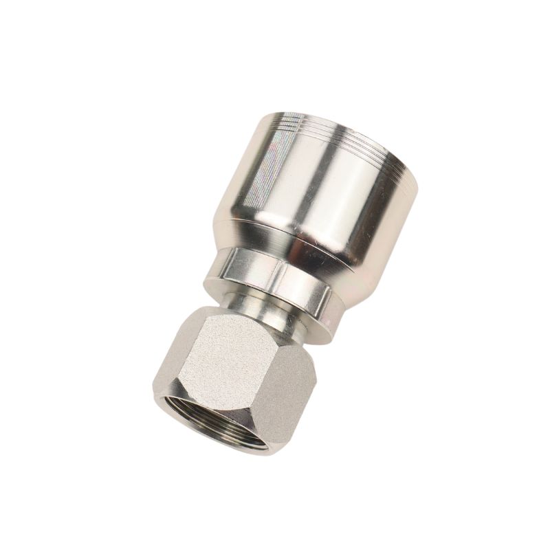 4 Wire Female JIC37° Swivel Crimp Fitting