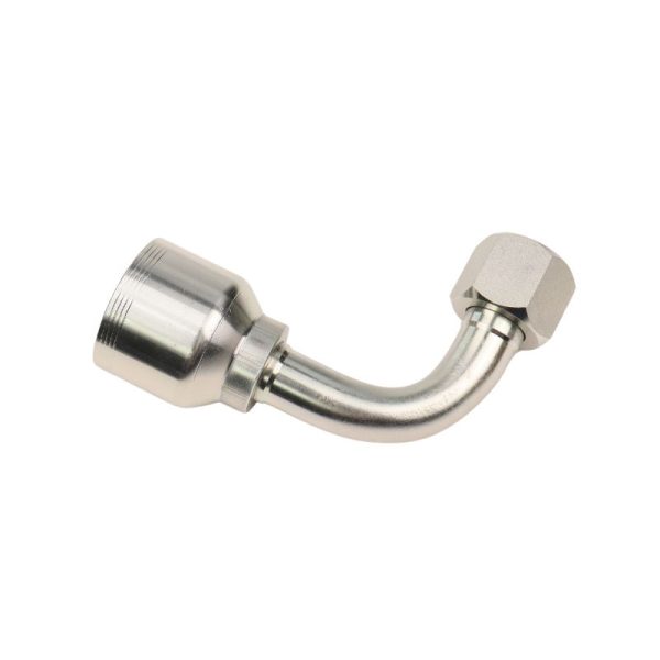 90° Elbow Female Hydraulic Crimp Fittings