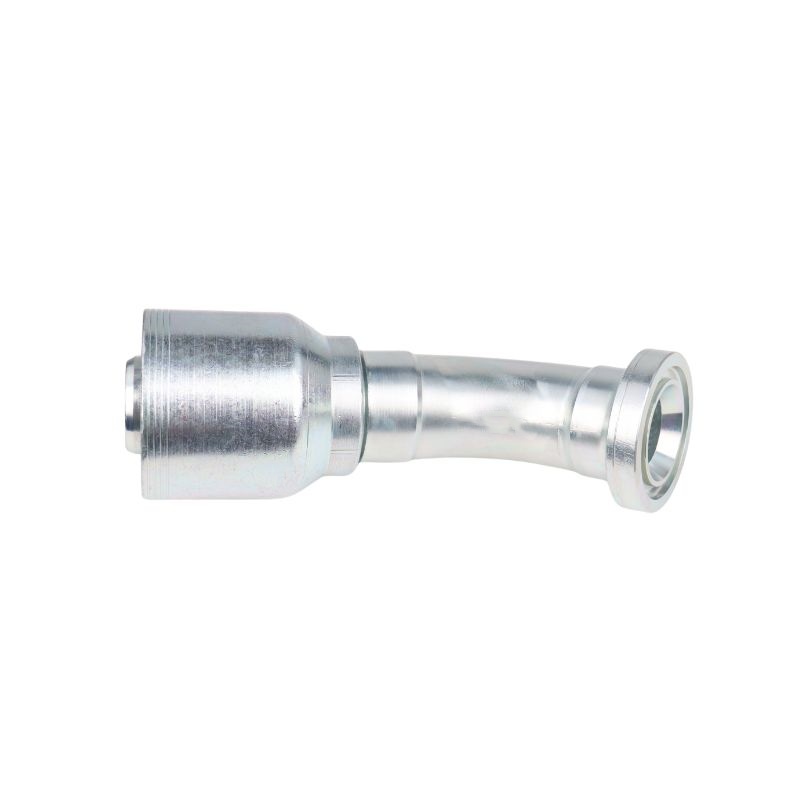 4 wire 45° female Flange crimp fitting