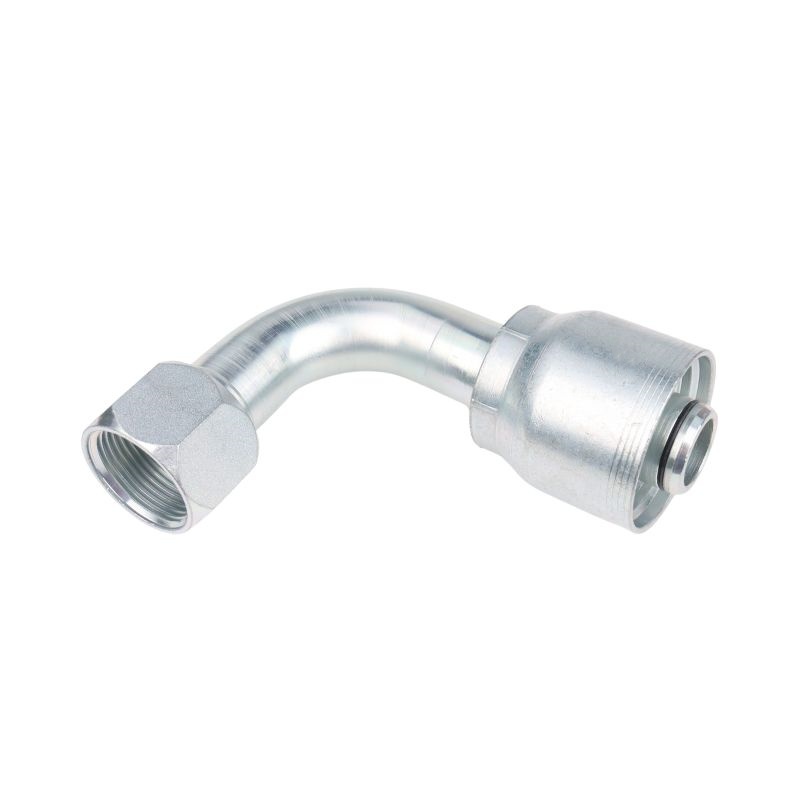 4 wire 90° female JIC crimp fitting