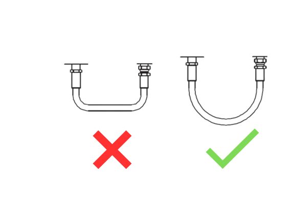 hose bend fatigue fail