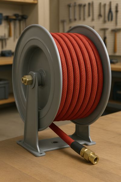 red Hydraulic Hose Cover