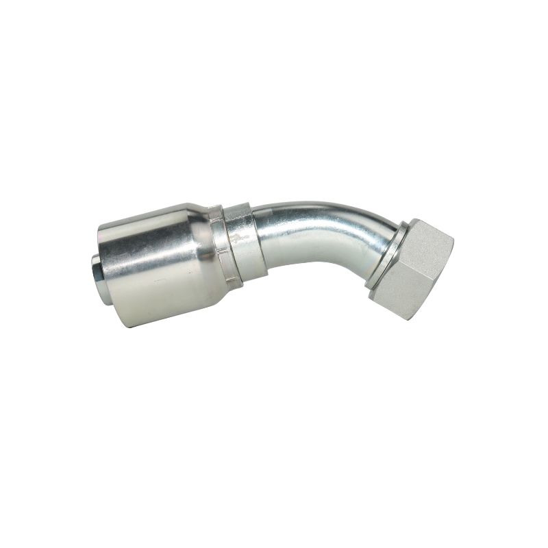 10C77 Metric 45° Elbow Crimp Fitting