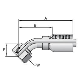 10C77 one piece fittings Drawing Topa