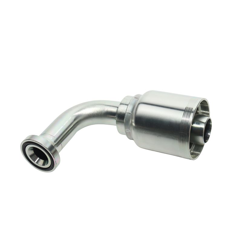 11978 Flange hydraulic crimp fitting