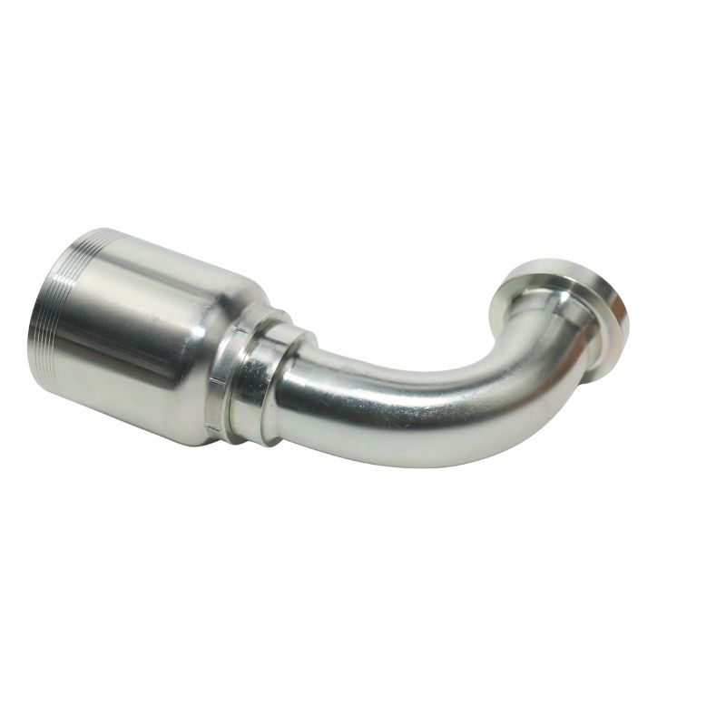 16N78 Flange hydraulic crimp fitting