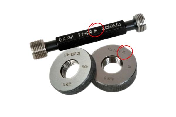 2B 2A Thread gauge