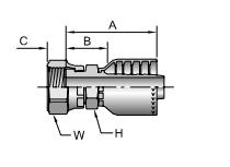 1JC71 one piece fitting drawingTopa