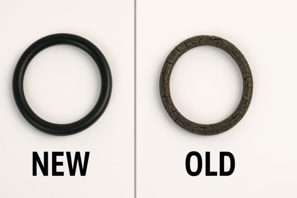 new vs old o ring