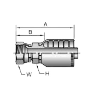 10678 crimp on hydraulic fittings drawing Topa