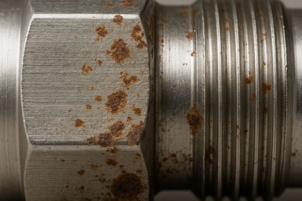 stainless steel fitting rust