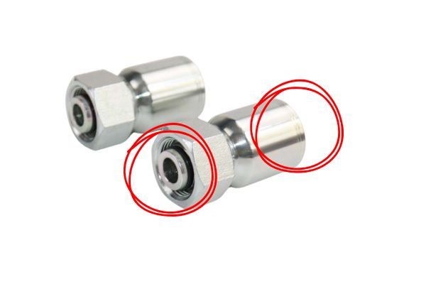 hydraulic fitting marking
