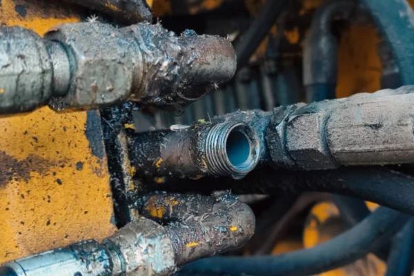 hydraulic fittings damage