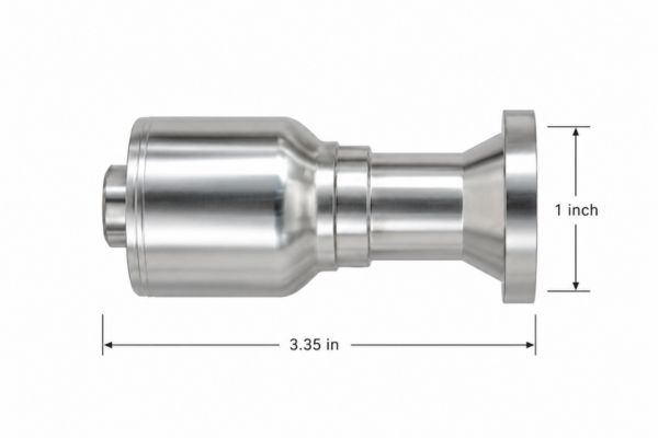 1 inch crimp flange