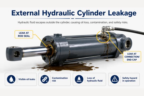 external Hydraulic Cylinder leak