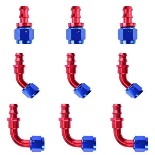 AN Push lock fitting
